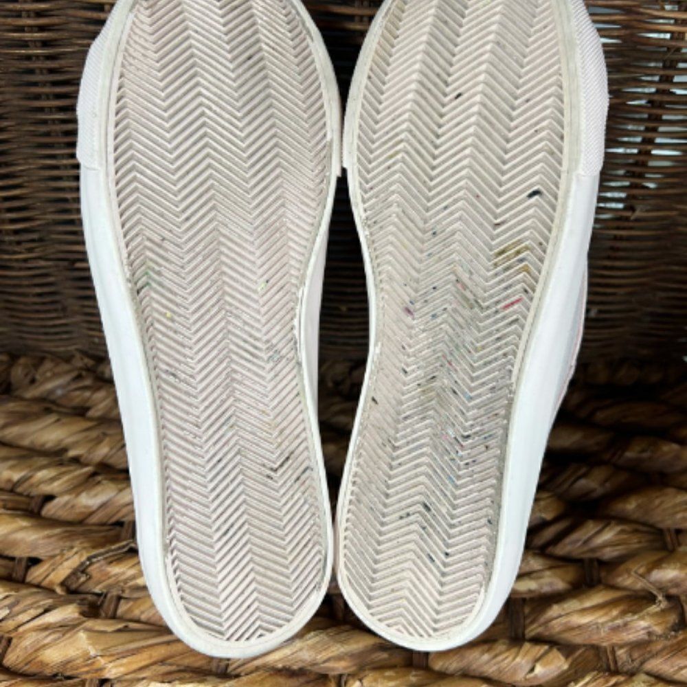 Crown & Ivy Sz 8 Women's Pink Ciera Laceless Canvas Sneaker - Picture 6 of 7